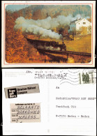 Ansichtskarte  Schmalspurbahn Wolkenstein - Jöhstadt 1986 - Eisenbahnen