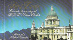 Santa Lucia Lad Di Wedding Booklet Mnh ** 8 Euros 1981 - St.Lucie (1979-...)