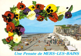 80 - Mers Les Bains - La Plage Et Les Falaises - Mers Les Bains