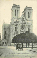 44 - Nantes - Basilique Saint Donatien - Animée - Automobiles - CPA - Voir Scans Recto-Verso - Nantes