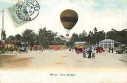 75 - Paris - Porte Maillot - Animée - Ballon - Automobiles - CPA - Voir Scans Recto-Verso - Sonstige & Ohne Zuordnung