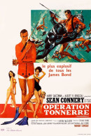 Cinema - James Bond 007 - Opération Tonnerre - Sean Connery - Affiche De Film - CPM - Carte Neuve - Voir Scans Recto-Ver - Plakate Auf Karten