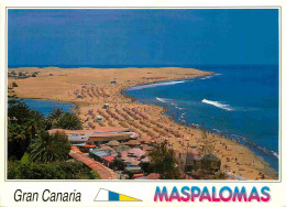 Espagne - Espana - Islas Canarias - Gran Canaria - Maspalomas - Playa - Plage - Vista Aérea - Vue Aérienne - CPM - Voir  - Gran Canaria