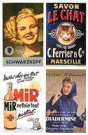 Publicite - Mir - Diadermine - Schwarzkopf - Le Chat - Carte Neuve - CPM - Voir Scans Recto-Verso - Publicité