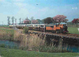 Trains - Royaume Uni - Loco Number 4 - The Bug Crossing The Willop - CPM - UK - Voir Scans Recto-Verso - Trenes