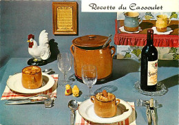 Recettes De Cuisine - Cassoulet - Carte Neuve - Gastronomie - CPM - Voir Scans Recto-Verso - Recettes (cuisine)