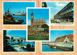 62 - Calais - Multivues - Automobiles - Carte Dentelée - CPSM Grand Format - Voir Scans Recto-Verso - Calais