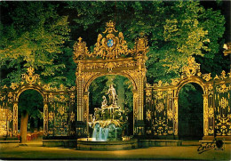 54 - Nancy - La Place Stanislas - Grilles En Fer Forgé De Jean Lamour - La Fontaine D'Amphitrite - Carte Neuve - CPM - V - Nancy