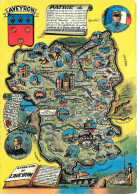 12 - Aveyron - Carte Géographique - CPM - Voir Scans Recto-Verso - Autres & Non Classés