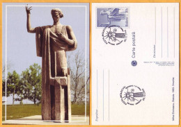 2005 Moldova Moldavie Moldau  FDC  Mihai Eminescu, Drochia  Bust - Moldawien (Moldova)