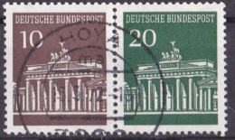 BRD 1968 Mi. Nr. 506+507 O/used ZD W 27 (BRD1-5) - Zusammendrucke