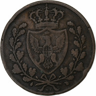 Italie, Carlo Felice, 5 Centesimi, 1826, Cuivre, TB, KM:127.1 - Italian Piedmont-Sardinia-Savoie