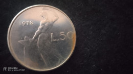 İTALYA--1978--   50    LİRE      XF - 50 Lire