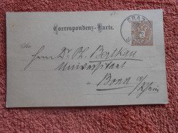 Österreich  Postkarte Privat Prof Dr L.v. Graff - Brieven En Documenten