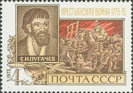 Russia USSR 1973 Bicentenary Of Peasant War 1773-1775. Mi 4168 - Neufs