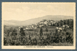 °°° Cartolina - S. Ambrogio Sul Garigliano Panorama Formato Piccolo - Non Viaggiata °°° - Frosinone