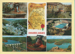 15. CHAUDES-AIGUES – Multivues / Parchemin (voir Scan Recto/verso) - Autres & Non Classés