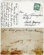 DSWA 1912, Karrasberge Sw Foto-AK M. 5 Pf. U. Stpl. KANUS - Deutsch-Südwestafrika
