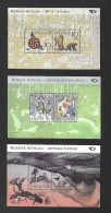 Sweden MNH Nordic Mythology MS 2328, MS 2446 & MS 2557 - Ongebruikt