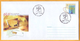 2006 Moldova  Moldavie PCC FDC 15 Years Of The Regional Committee For Communications. Story Satellite. Space. - Europa