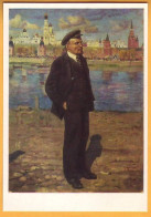 1982 RUSSIA RUSSIE USSR  Lenin. Postcard Brodsky. Painting 1924 Museum Of Lenin Postcard  Mint. - Rusia