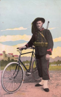 Bersaglier Cycliste - CPA Photo Couleur - Regimenten