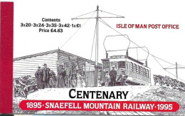 Isle Of Man Booklet Mnh ** 1995 22 Euros Mountain Railway Train - Man (Insel)