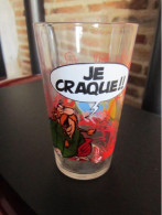 Rare Verre  Astérix VMC 1990 - Long Drink - Abraracourcix "je Craque" - Asterix