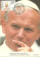 30862 - Carte Maximum - Portugal - Papa Pape Pope João Paulo II - Visita Em 1982 Fatima - Karol Wojtyla  - Maximum Cards & Covers