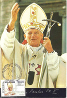 30857 - Carte Maximum - Portugal - Papa Pape Pope João Paulo II - Visita Em 1982 Fatima - Karol Wojtyla  - Cartes-maximum (CM)