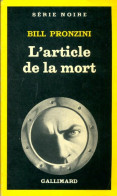 L'article De La Mort (1981) De Bill Pronzini - Other & Unclassified