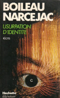 Usurpation D'identité (1980) De Pierre Narcejac - Other & Unclassified
