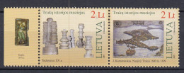 LITHUANIA 2007 Trakai Museum Chess Lake MNH(**) Mi 941-942 #Lt955 - Lituanie