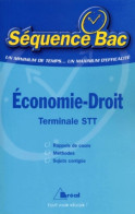 Economie-Droit Terminal STT (2000) De Christian Rudelle - 12-18 Ans