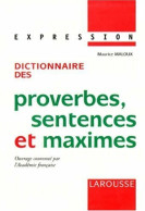 Dictionnaire Des Proverbes, Sentences Et Maximes (1998) De Inconnu - Diccionarios