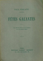 Fêtes Galantes (1947) De Paul Verlaine - Autres & Non Classés