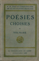 Poésies Choisies (0) De Voltaire - Andere & Zonder Classificatie