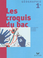 Géographie 1e Les Croquis Du Bac (2004) De Daniel Oster - 12-18 Ans