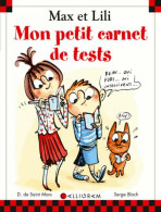 Mon Petit Carnet De Tests (2015) De Dominique De Saint Mars - Autres & Non Classés