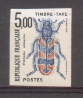 Série Insectes 5 F Taxe YT 112 De 1982-83 Sans Trace De Charnière - Unclassified