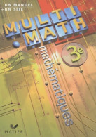 Multi-math 3e : Manuel De L'élève (2003) De Jean-Dominique Picchiottino - 12-18 Jaar