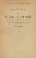 Révélations De Sainte Gertrude Tome II (1952) De Sainte Gertrude - Religion