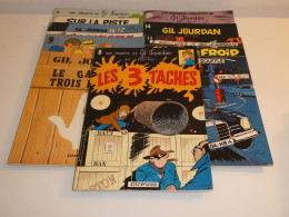 LOT 7 REED BROCHEES GIL JOURDAN / TOMES 8/9/11/12/14/15/16/ BE - Original Edition - French