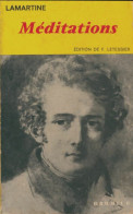 Méditations (1980) De Lamartine - Psychologie/Philosophie