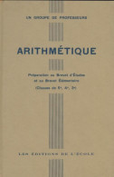Arithmétique 5e, 4e, 3e (1957) De Collectif - 12-18 Jaar