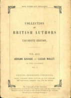 Adrian Savage Tome II (1912) De Lucas Malet - Otros & Sin Clasificación