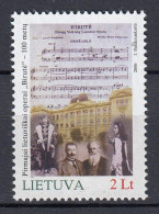 LITHUANIA 2006 Music Opera MNH(**) Mi 918 #Lt959 - Lithuania