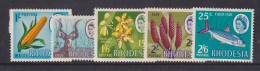 Rhodesia, Scott 245-248A (SG 408-412), MLH - Rhodesia (1964-1980)