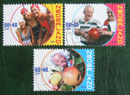 Zomerzegel Sommermarken Summer Stamp NVPH 1890-1892 (Mi 1788-1790) 2000 Gestempeld / USED NEDERLAND / NIEDERLANDE - Usati