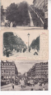 LOT/005.........5 CPA PARIS - 5 - 99 Cartes